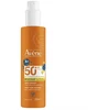 Avene Sun Purškiklis For Children SPF 50+ apsauginė kūno dulksna nuo saulės vaikams, 200 ml