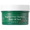 AXIS-Y Mugwort Pore Clarifying Wash Off Pack Poras valanti molio kaukė, 100 ml