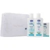 Chicco Baby Moments Rožinė komlektas vonios skystis 200ml + plaukų šampūnas 200ml + švelnus muilas 100g