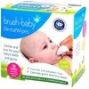 BRUSH BABY_Dantų servetėlės Servetėlės su ksilitoliu dantenoms ir pieniniams dantukams valyti 0-16 mėn. 28 vnt.