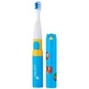 Brush-baby -Baby Go-Kidz kelioninis sonic dantų šepetėlis vaikams nuo 3 metų Mėlynas/rožinis