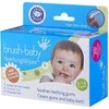 BRUSH BABY_Higienos marlės pagalvėlės su ramunėlėmis ir ksilitolu dantenoms valyti 0-16 mėnesių 20 vnt.