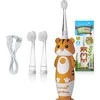 Brush-baby ŠEPETĖLIS BABY_Wild Ones ultragarsinis dantų šepetėlis vaikams 0-10 Tiger