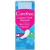 Carefree Cotton Feel Normal kelnaičių įklotai alavijo kvapo 20 vnt