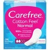Carefree Carefree Cotton Uscented kelnaičių įklotai - bekvapiai 1vnt.-56vnt.