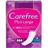 Carefree Plus Large higieniniai įklotai šviežio kvapo 48 vnt.