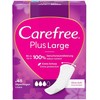 Carefree Plus Large Light Scent higieniniai įklotai 48 vnt.
