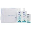 Chicco Baby Moments Mėlyna komlektas vonios skystis 200ml + plaukų šampūnas 200ml + švelnus muilas 100g