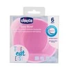 CHICCO 00010221100000 silikoninis mergaitės puodelis