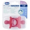 Chicco Physio Soft Pacifier Rožinė kūdikių žindukai 12m+ 2 vnt
