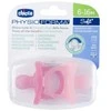 Chicco Čiulptukas nusiraminimui Soft rožinis 2vnt. 6-16m