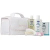 Chicco Baby Moments Rožinė komlektas prausiamasis skystis 200ml + kūno balzamas 200ml + parfuminis vanduo 100ml + šepetėlis ir šukos + kosmetinė