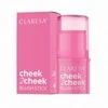 Claresa Cheek 2 Cheek Blush Stick 01 Candy Rožinė, 5.5 g