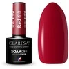 Activeshop Hibridinis nagų lakas Claresa Soak Off Raudona, Nr.418 raudona, 5 g