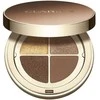 „Clarins Ombre“ 4 spalvų akių šešėlių paletė, 04 rudasis cukrus, gradacija 4, 2 g