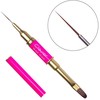 Reney Cosmetics Clavier Dvipusis teptukas dekoracijoms ir geliui Magenta 10mm ir 12mm #12