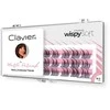Clavier Wispy Soft by Marta „Zmalowana” Parciak kępki rzęs – natūralus efekt wispy i lekka objętość 10-13mm