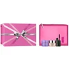Clinique Eye Favorites rinkinys: akių kremas 15 ml + valomasis balzamas 15 ml + blakstienų tušas 3,5 ml + kosmetikos krepšelis