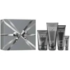 Clinique CLINIQUE_SET_ Great Skin for Him komplektas żel do mycia twarzy 200ml + peeling do twarzy 100ml + przeciwstarzeniowy krem pod oczy 15ml + emulsija nawilżająca do twarzy 100ml
