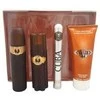 Cuba Gold rinkinys vyrams (EDT, 100 ml + vanduo po skutimosi, 100 ml + dušo želė, 200 ml + EDT, 35 ml)