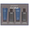 Davidoff „Cool Vanduo Men“ rinkinys: tualetinis vanduo 75 ml + balzamas po skutimosi 75 ml + dušo želė 75 ml + losjonas po skutimosi 75 ml