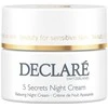 Declare Stress Balance 5 Secrets Night Kreminis atpalaiduojamasis naktinis veido kremas, 50 ml