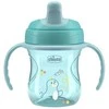 Chicco Puodelis su twardym ustnikiem 200ml turkio 6m+