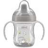 Chicco Puodelis su twardym ustnikiem 200ml pilka 6m+