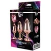 Dreamtoys Žėrintis meilės rožinio aukso kištukų rinkinys