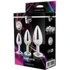 Dream Toys Rinkinys metaliniai užpakaliukai su deimantu