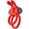 Dream Toys „Love Signal Thrill Ring“ vibruojantis varpos žiedas, raudonas