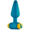 Dream Toys „Love Signal Wave Buzzer“ vibruojantis išangės kamštelis, žalias