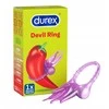 Durex Vibruojantis žiedas su gumbeliais „Devil Ring“