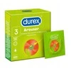 DUREX_Arouser briaunoti prezervatyvai, 3 vnt.