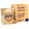 Durex Sensual Extra Lube prezervatyvai su papildomu lubrikantu, 3 vnt