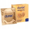 Durex Sensual XL itin ploni prailginti prezervatyvai 3 vnt