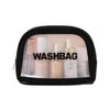Ecarla Washbag sulankstomas kosmetikos krepšys Juodas