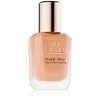 „Estee Lauder Double Wear Stay-in-Place Makeup SPF10“ ilgai išliekantis matinį atspalvį suteikiantis makiažo pagrindas, suteikiantis odai matinį atspalvį, suteikia odai spindesio ir suteikia spindesio.
