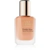„Estee Lauder Double Wear Stay-in-Place Makeup SPF10“ ilgai išliekantis matinį atspalvį suteikiantis makiažo pagrindas, suteikiantis odai matinį atspalvį, suteikia odai spindesio ir suteikia spindesio.