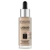 Eveline Cosmetics Liquid Control HD matinis veido pagrindas su niacinamidu 035 Natural rusvai gelsvas 32ml