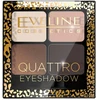 „Eveline Cosmetics Quattro“ akių šešėliai 09 7,2 g