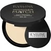Eveline Kolorowka Eveline Cosmetics Wonder Match Matt Pressed Compact Powder 01 Light rusvai gelsvas, 8 g