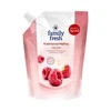 Drėkinamasis rankų muilas Family Fresh Hand Soap Avietė Refill, 750ml