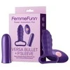 Dreamtoys Femme Funn FEMMEFUNN VERSA KULKA SU P RANKOVE TAMSIAI VIOLETINĖ