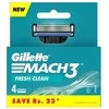 Zasobnik Gillette Mach 3 4vnt.
