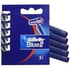 Gillette Mėlyna II 5 vienetai