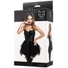 Glossy Blizgi Elisia, suknelė, wetlook, juoda, L
