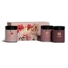 Rožinė HISKIN Rožinė Blooms Rinkinys kūno priežiūrai Lady (pilingas, sviestas, druska)