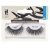 Ibra GLAM Glam 700 Juodas dryžuotos blakstienos