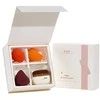 Jessup Pebble Flawless Face Kit makiažo kempinėlių rinkinys T505 4 vnt.